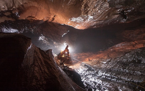 Caving in Cappadocia