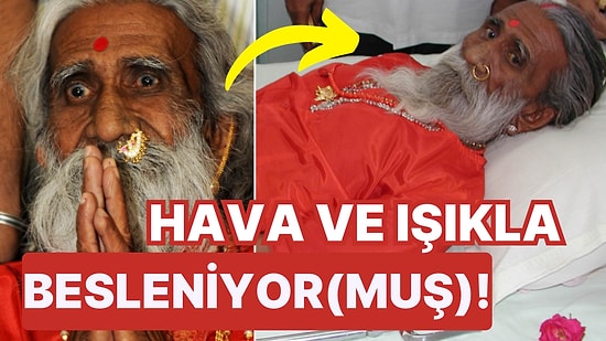 70 Yıl Boyunca Hiçbir Şey Yemeden İçmeden Hayatta Kaldığını İddia Eden Adamın Enteresan Hikayesi