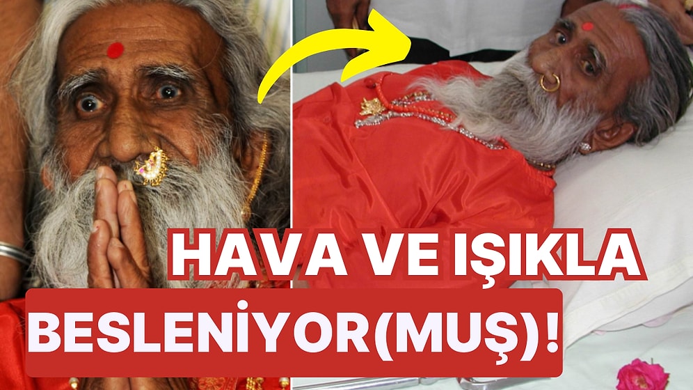 70 Yıl Boyunca Hiçbir Şey Yemeden İçmeden Hayatta Kaldığını İddia Eden Adamın Enteresan Hikayesi