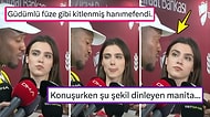 Batshuayi'ye Attığı Aşk Dolu Bakışları Dillere Düşen Sunucu Ecem Dinçkal Sosyal Medyanın Gündeminde