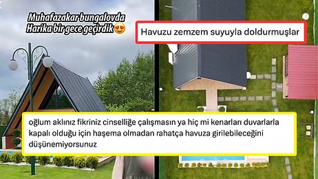 Sosyal Medyada Olay Yaratan Muhafazakar Bungalov Paylaşımına Gelen Yorumlar