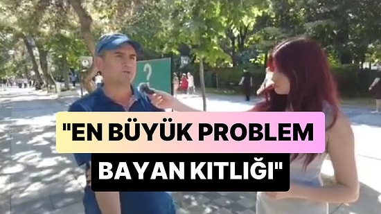 Döviz Kuru Artışı Hakkında Konuşurken 'En Büyük Problem Bayan Kıtlığı' Diyen Adam