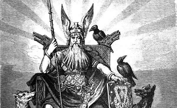 Odin, kahini büyüler yaparak diriltir ve kahin kadın ölüm uykusundan uyandığı için huzursuzluğa kapılır. Huzursuz kahin Odin'in sorularını istenen şekilde yanıtlamaz.