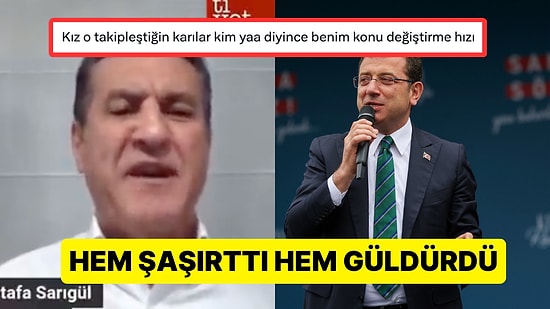 Ekrem İmamoğlu Sorusunu Jet Hızıyla Geçiştiren Mustafa Sarıgül Bir Kullanıcıya Yanıt Verdi