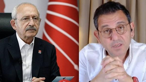 Kılıçdaroğlu her ne kadar açıklamasında isim vermese de hedef aldığı gazetecinin Fatih Portakal olduğu düşünülmüştü.