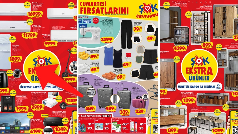 ŞOK'a Su Sebili Geliyor! 17 Haziran 2023 ŞOK Aktüel Ürünler Kataloğu