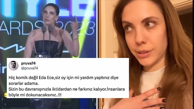 Eda Ece'nin Depremzedelerle İlgili Konuşmasından Sonra Tepkiler Yükselirken Ünlü İsimden Son Açıklama Geldi