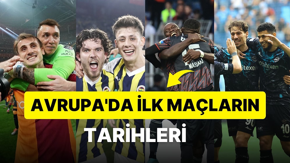 UEFA Şampiyonlar Ligi ve Konferans Ligi Ön Eleme Maçları Ne Zaman?