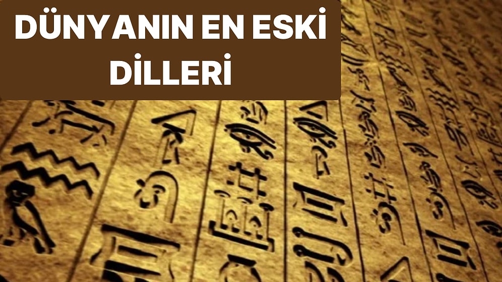 Dünyanın En Eski Dilleri Nelerdir? Dil Tarihinde Yolculuk Yapmak İster misiniz?