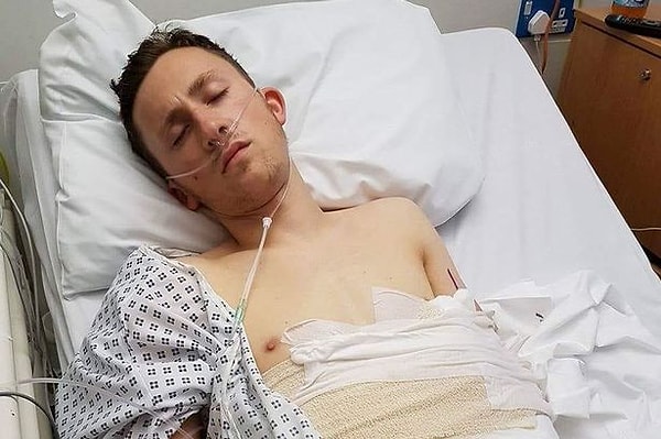 Geçirdiği ciddi kazanın ardından neredeyse elini kaybedecek noktaya gelen 27 yaşındaki adam, doktorlar sayesinde kurtuldu!