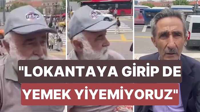 Ankara'da Vatandaşlar Zamlara İsyan Etti: "Simit 5 Lira Olmuş, Meyve Suyu Alamadım"