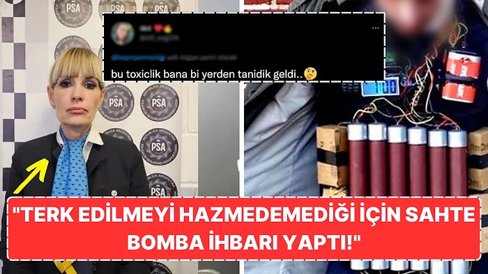 Eski Erkek Arkadaşı ve Sevgilisinin Birlikte Uçuş Yapmasını Engellemek İçin Bomba İhbarı Yapan Kabin Görevlisi