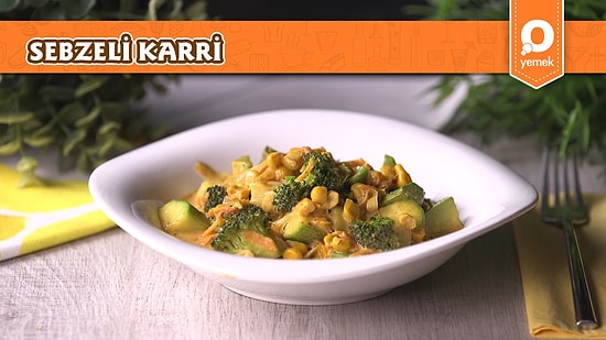 Sebzelerin Ve Baharatların Başrolde Olduğu Sebzeli Karri Nasıl Yapılır?