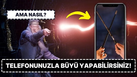 Harry Potter Severleri Buraya Alalım! Sadece Siri ile Dumbledore Gibi Büyü Yapabilirsiniz!