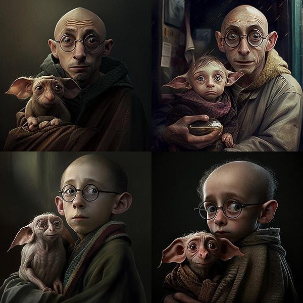 7. "Bugünlük bu kadar internet yeter" dedirten görsel: Harry Potter ve Dobby
