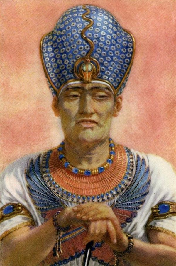 6. Mısır kralı II. Ramses resimlerde koyu tenli, siyah kıvırcık saçlarla tasvir ediliyordu ancak bunun doğru olmadığı anlaşıldı. 1975'te, Fransız bilim insanları tarafından II. Ramesses'in ölmeden önce nasıl göründüğünü ortaya çıkaran bir DNA testi yapıldı.