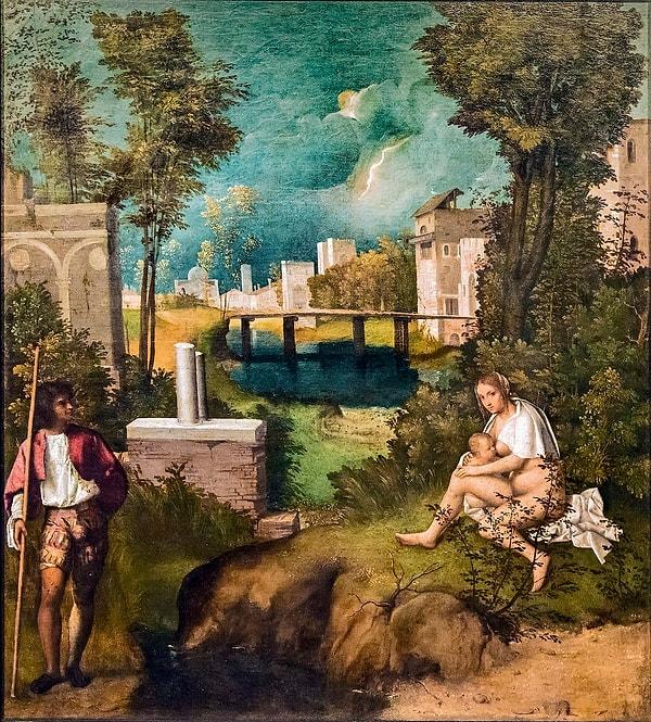 Bu süre zarfında, yaşça kendisinden büyük olan ve uzun yıllar boyunca kendisine esin kaynağı olacak Giorgione ile tanıştı.