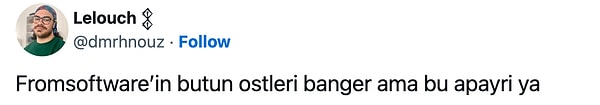 11. Bahsedilen parça harika olmasına harika fakat insan bu çalarken aynı boss savaşında 10. ölümünü yaşıyor olduğu için anısı kötü diyelim.