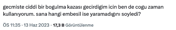 Geçirdiği bir hastalık yüzünden kullananlar...