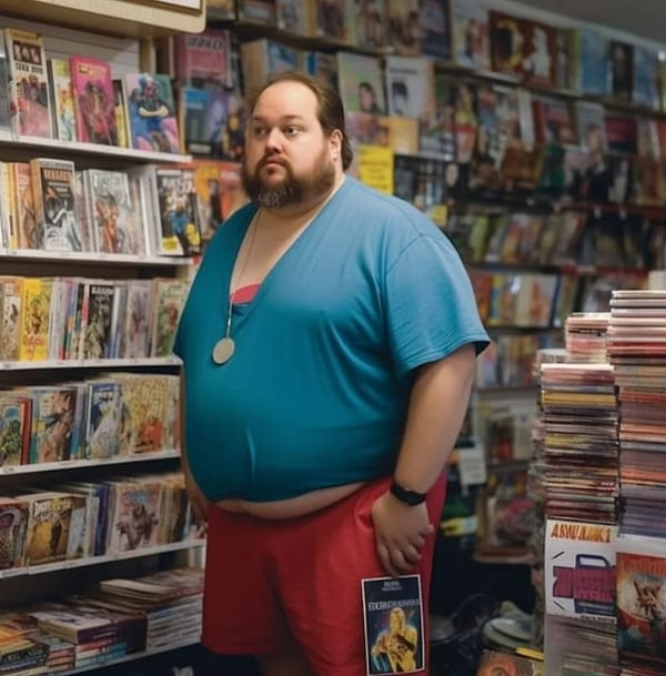 18. Продавец комиксов