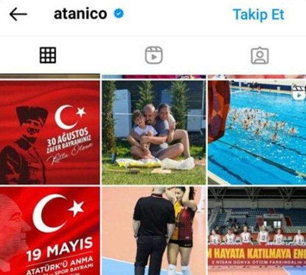 Ataman Güneyligil'in kontratı Instagram hesabındaki Mustafa Kemal Atatürk paylaşımları nedeniyle feshedildi.