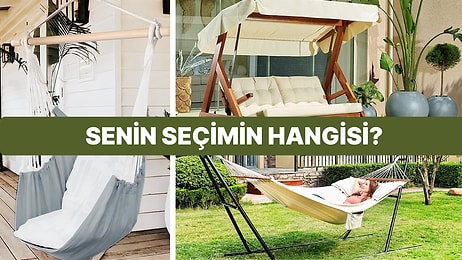 Balkon ve Bahçe Sezonu Açıldı! Keyifli Vakit Geçirmenizi Sağlayacak En İyi Hamak ve Salıncak Tavsiyeleri