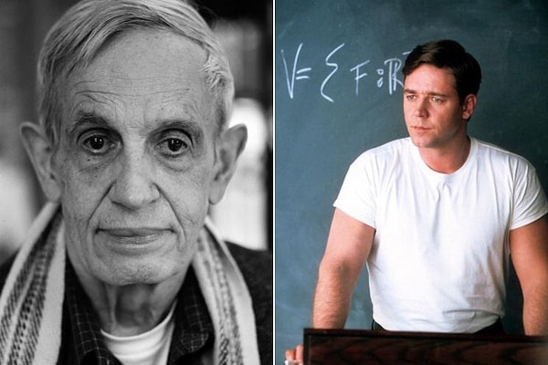 John Nash gerçek hayatta öğrenciliği sırasında oyun kuramı üzerine büyük başarılar elde etmiş olan parlak bir matematikçidir.