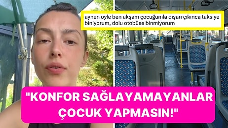 Maddi Durumu Olmayan İnsanların Çocuk Yapması ve Toplu Taşımada Yer İstemeleri Tartışma Yarattı