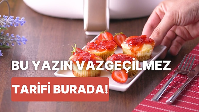 Her Isırıkta "Bir Tane Daha Yiyeceğim" Diyeceğiniz Kadar Leziz Porsiyonluk Cheesecake