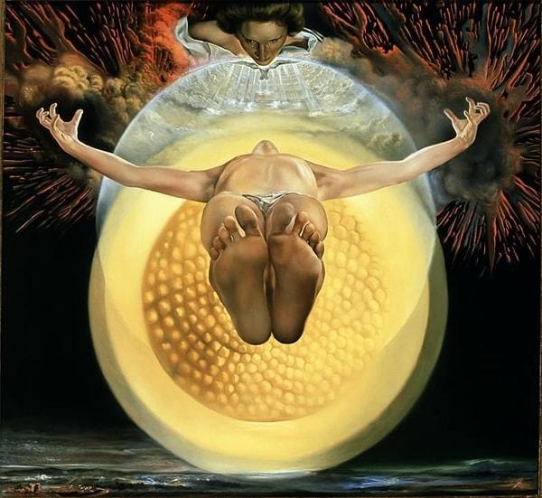 5. The Ascension of Christ, Salvador Dalí (1958)