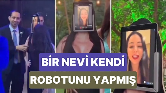 Uzakta Olduğu İçin Katılamayacağı Düğüne Hazırladığı Bir Mekanizma ile Dahil Olan Kadın