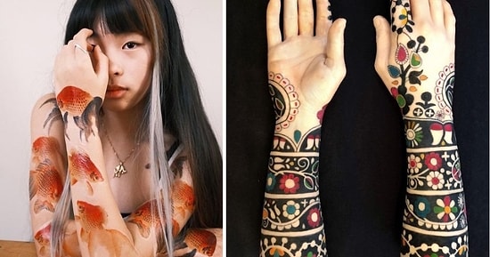 Люди со всего мира едут в Японию, чтобы им набила татуировку эта 11-летняя девочка