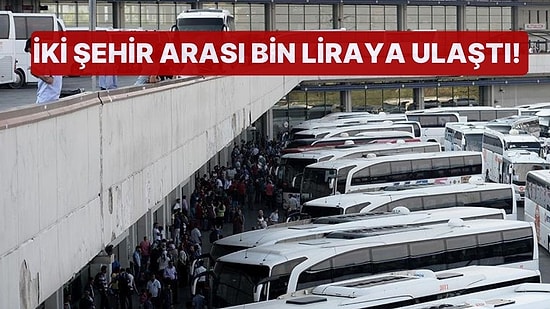 İki Şehir Arası Bin Liraya Ulaştı! Bayram Öncesi Düzenlenen Ek Sefer Biletlerine Büyük Zam