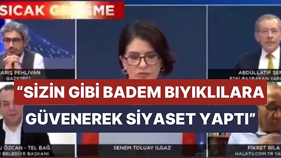 Tanju Özcan'ın, Abdüllatif Şener'in Katıldığı Yayında Söylediği Sert Sözler Gündem Oldu