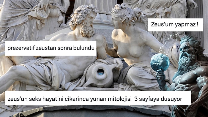 Yunan Tanrısı Zeus'un Eşi Hera'yı Hiç Aldatmadığı Paylaşımına Gelen Birbirinden Efsane Yorumlar