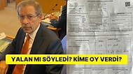 Geçersiz Oy Kullandığını Söyleyen Abdüllatif Şener'in Sandık Tutanağı Ortaya Çıktı!