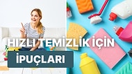 Temizlik Yaparken Size Vakit Kazandırarak İşinizi Kolaylaştıracak Tüyolar