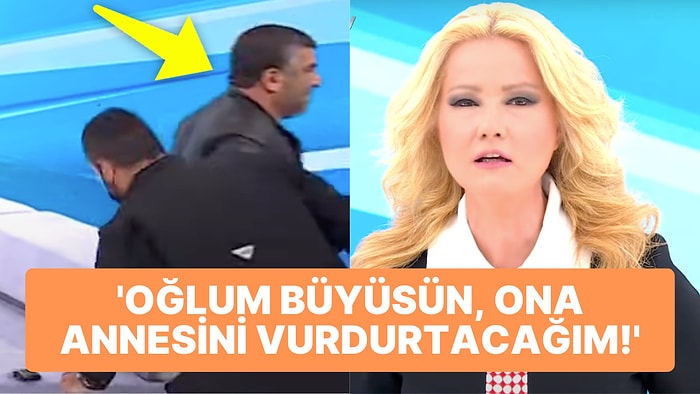 Stüdyodan Kovdu: Kardeşi ile Evlenen Eşini, Oğluna Vurdurtacağını Söyleyen Adam Müge Anlı'yı Çileden Çıkarttı!