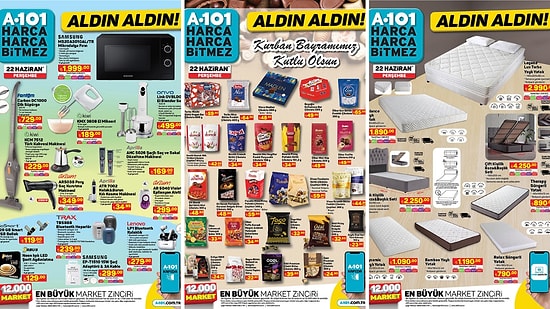 A101'e Salça ve Kıyma Makinesi Geliyor! 22 Haziran 2023 A101 Aldın Aldın Kataloğu