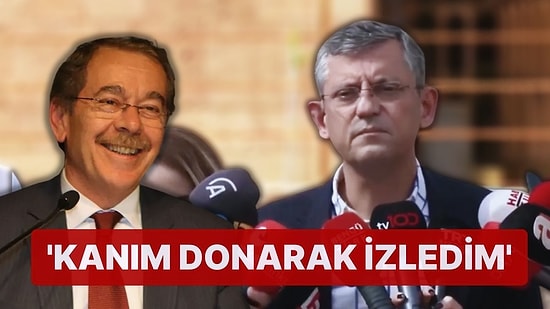 Özgür Özel'den Abdüllatif Şener Çıkışı! 'Kanım Donarak İzledim, CHP'lilere Özür Borcumuz Var'