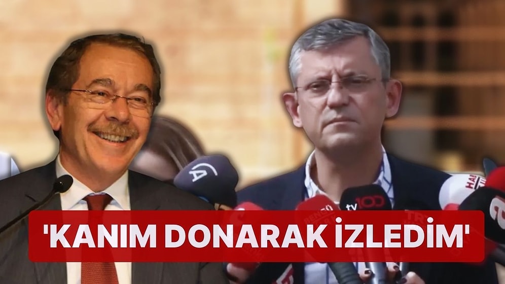 Özgür Özel'den Abdüllatif Şener Çıkışı! 'Kanım Donarak İzledim, CHP'lilere Özür Borcumuz Var'