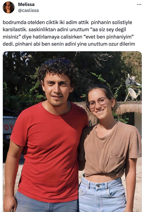 Bir hayranın heyecanı...