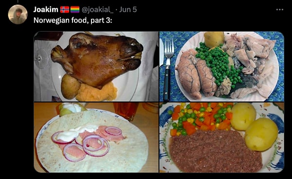 "Норвежская еда 😍" (Часть 3)