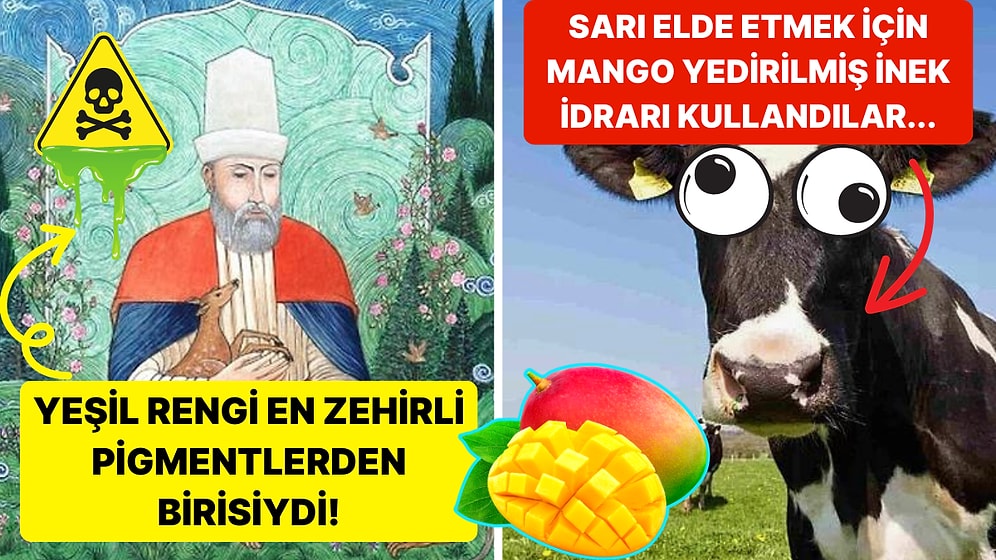 Geçmişten Bugüne Tablolarda Kullanılan Renklerin Tarihi!