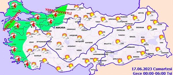 İstanbul ve İzmir için sağanak yağış uyarısı!