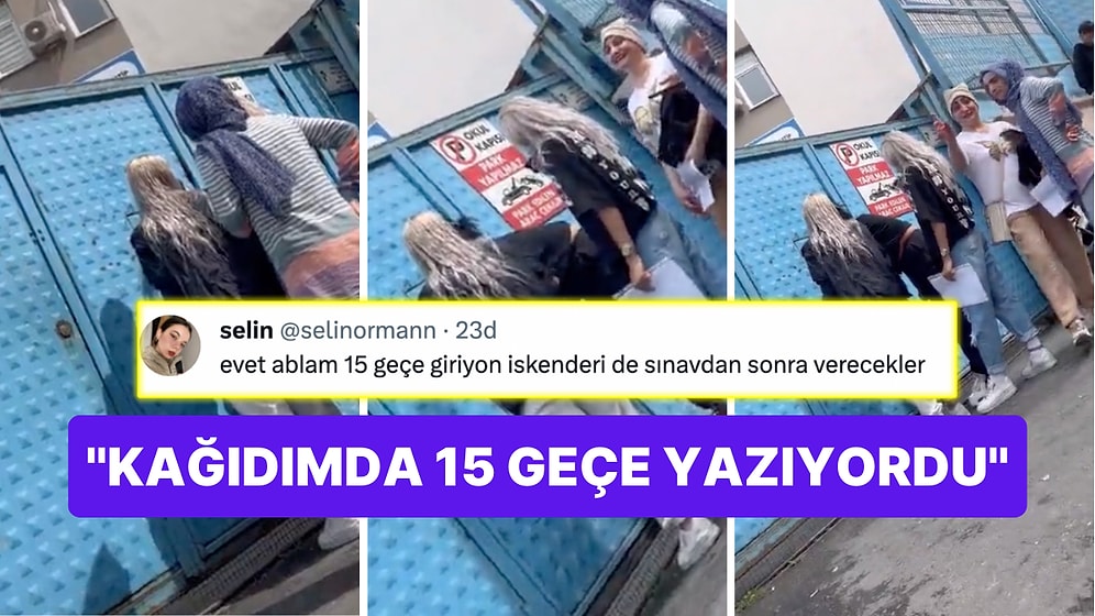 Sınav Yerine Geç Kalan Bir Öğrencinin Hayret Edilesi Savunması ''Yine Başladık'' Dedirtti!