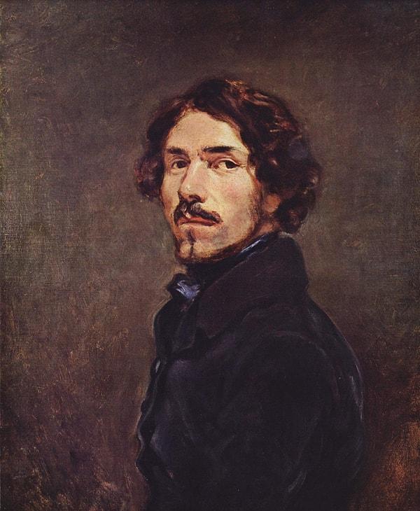 Eugene Delacroix, 26 Nisan 1798'de Paris yakınlarında doğdu.