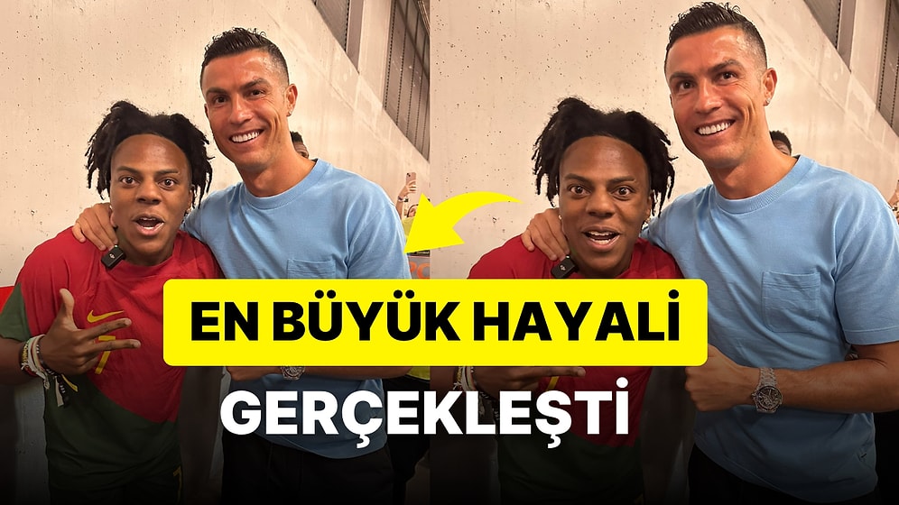 Sonunda Tanıştılar! IShowSpeed ve Cristiano Ronaldo Maçtan Sonra Bir Araya Geldi