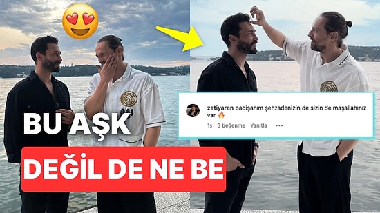 Ekin Koç ve Metin Akdülger'in Romantik Pozları "Bazen Cansu Akın Olmak İstersin" Dedirtti