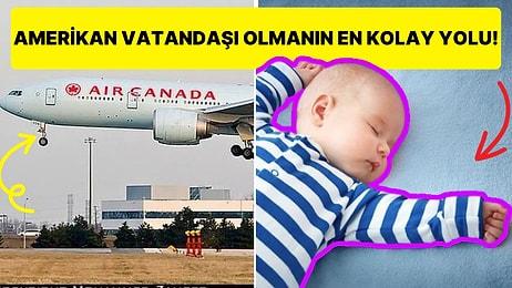 Green Card Almanın En Kolay Yolu! Uluslararası Bir Uçuşta Doğan Bebeğin Vatandaşlığı Nereye Aittir?